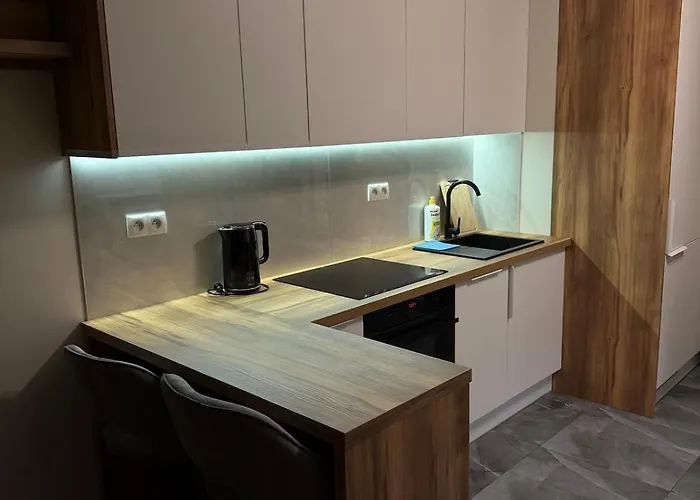 Apartment New Cozy In A Gated Complex In Wola